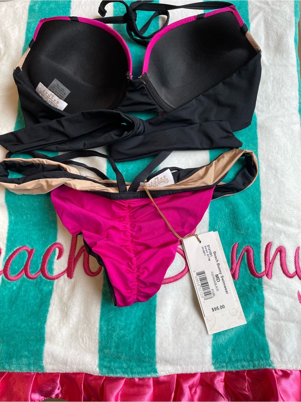 NWT beach bunny bikini medium set - Picture 7 of 10